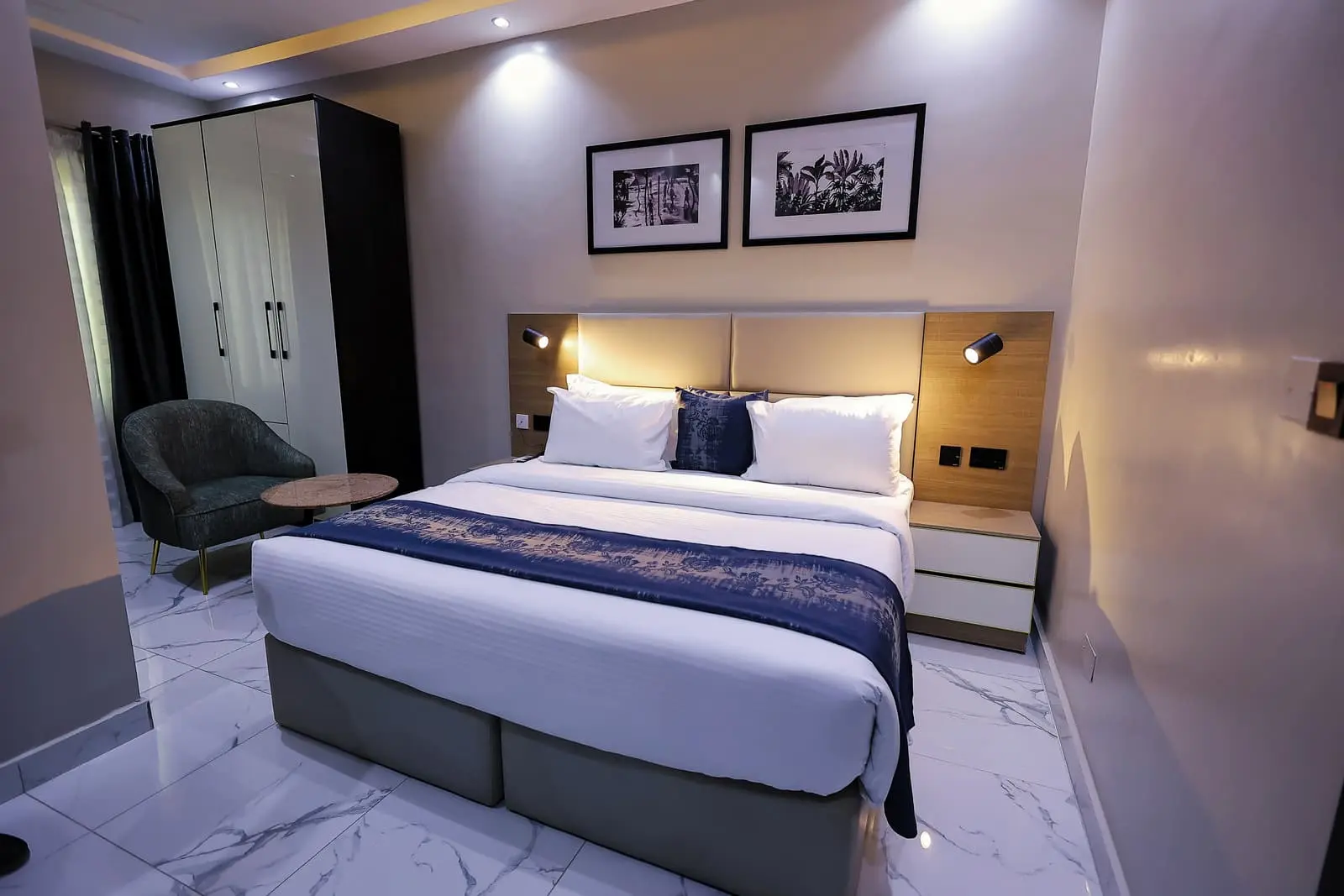 Five Clover Hotels Group gallery image 8 - Luxury hotel rooms and amenities in Lagos, Nigeria