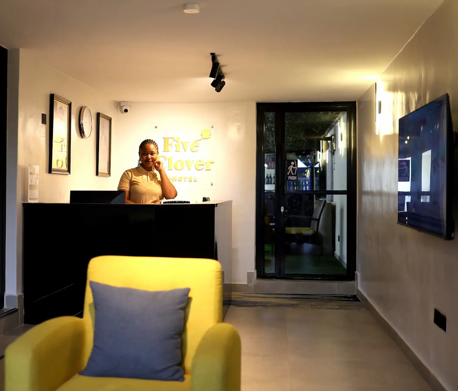 Five Clover Hotels Group - Luxury hotel interior showcasing elegant design and premium amenities in Lagos, Nigeria